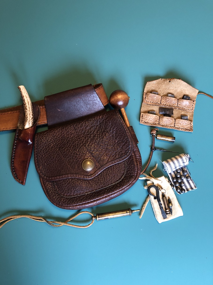 Traditional Muzzle Loader - Shooting Bag Contents
